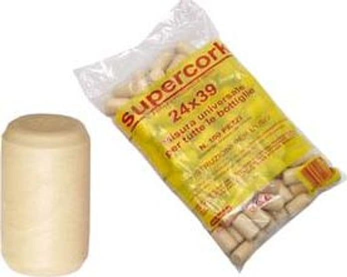 Tappo Sintetico in Similsughero Supercork 24 MMX39 24 MMX39 Supercork, - 2