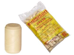 Tappo Sintetico in Similsughero Supercork 24 MMX39 24 MMX39 Supercork, - 2