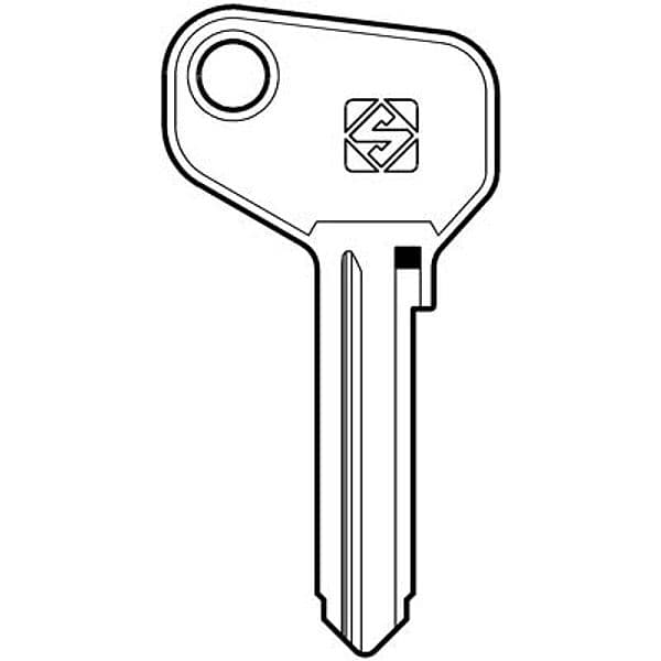 Chiave Auto Alfa Romeo Autobianchi FAB2 Silca Acciaio Nichelato 10 Pezzi - 2
