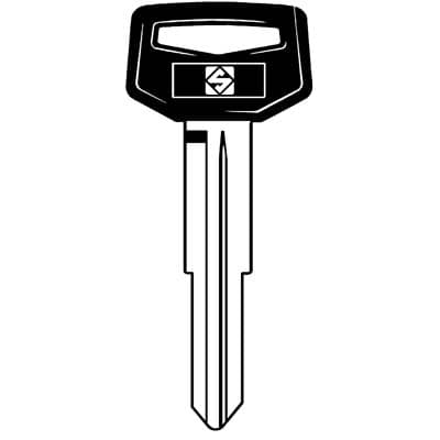 Chiave Auto Toyota TOY36P Silca Acciaio Nichelato 5 Pezzi - 2