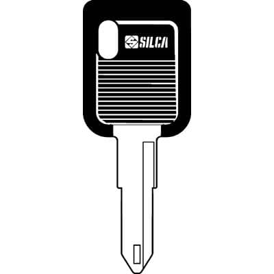 Chiave Auto Renault Citroen NE72DP Silca Acciaio Nichelato 5 Pezzi - 2
