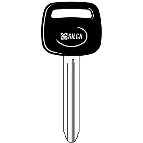 Chiave Auto Toyota TOY43P Silca Acciaio Nichelato 5 Pezzi - 2