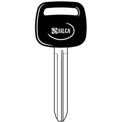 Chiave Auto Toyota TOY43P Silca Acciaio Nichelato 5 Pezzi - 2