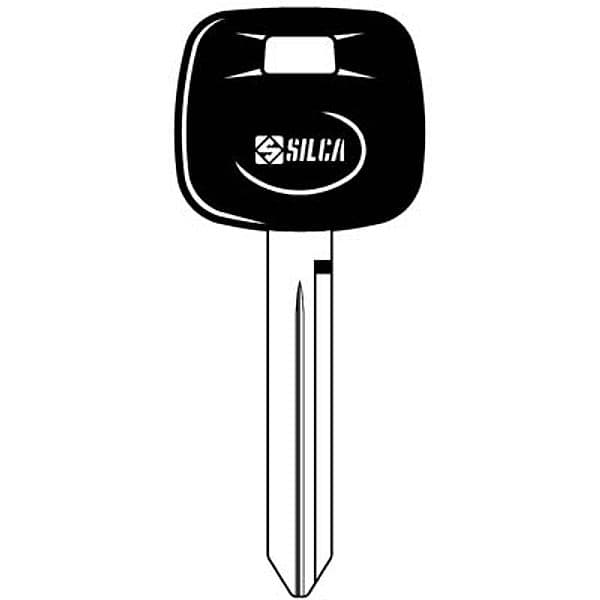 Chiave Auto Toyota TOY47BP Silca Acciaio Nichelato 5 Pezzi - 2