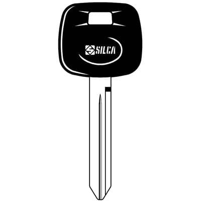 Chiave Auto Toyota TOY47BP Silca Acciaio Nichelato 5 Pezzi - 2