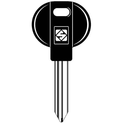 Chiave Auto Citroen SX9AP Silca Acciaio Nichelato - 2