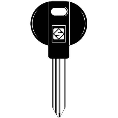 Chiave Auto Citroen SX11BP Silca Acciaio Nichelato - 2