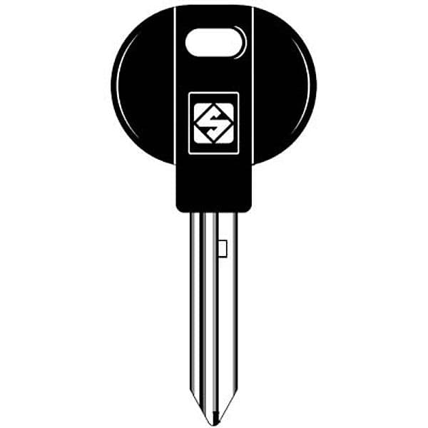 Chiave Auto Citroen SX10BP Silca Acciaio Nichelato - 2