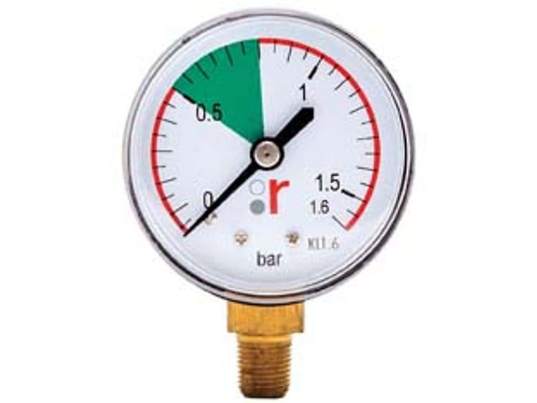 Manometro per Galleggiante ad Aria per Contenitore Inox Maffei - 2