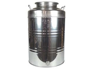 Fusto Inox per Olio Graffato 50 l Belvivere - 2