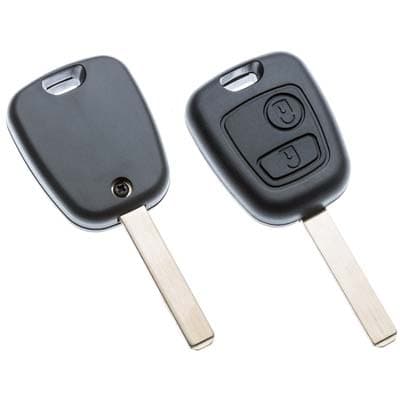 Guscio Chiave Auto Citroen Peugeot VA2RS2 Silca Pulsanti 2 - 2