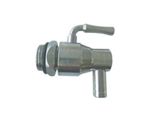 Rubinetto a Leva Acciaio Inox con Dado per Fusti e Serbatoi m ? - 2