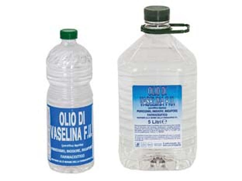 Olio Enologico di Vaselina Farmaceutico F.u. 5 l in Flacone 4 Pezzi - 2