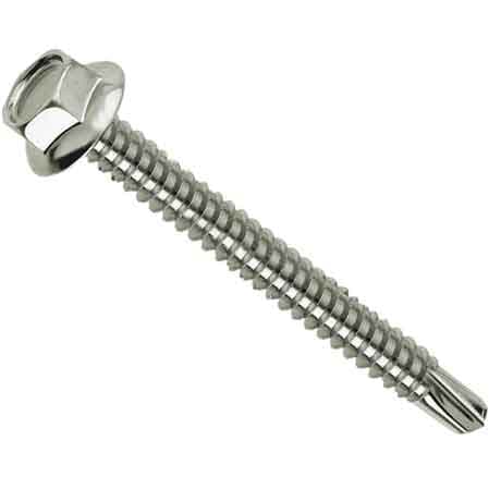 Vite Autoperforante Te Flangiata 4,8 x 16 mm 1000 Pezzi - 2