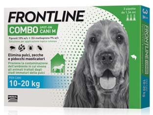 Frontline Combo per Cani Medi in Confezione da 3 Pipette Frontline - 2