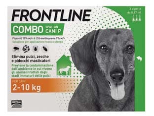Frontline Combo per Cani Piccoli in Confezione da 3 Pipette Frontline - 2