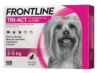 Frontline Triact Spoton per Cani XS in Confezione da 3 Pipette Frontline - 2