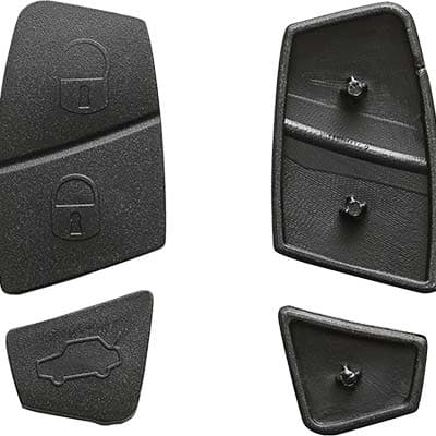 Pulsante Ricambio Guscio Auto Fiat SIPRS8 Silca 5 Pezzi - 2