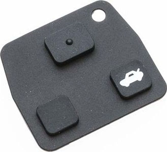 Pulsante Ricambio Guscio Auto Toyota TOYRS8 Silca 5 Pezzi - 2