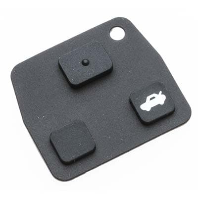 Pulsante Ricambio Guscio Auto Toyota TOYRS8 Silca 5 Pezzi - 2