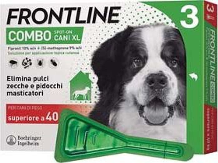 Combo per Cani Extra Large in Confezione da Frontline 3 Pipette - 2