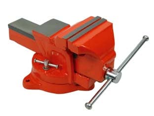 Morsa da Banco Girevole in Ghisa 150 mm Base Girevole Alte - 2