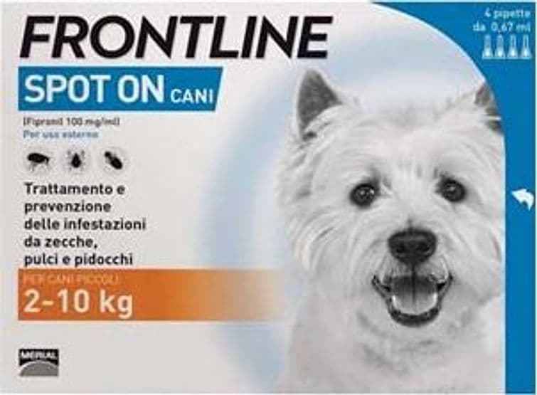 Frontline Spoton per Cani Piccoli e Cuccioli in Confezione da 4 Pipette - 2