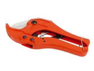 Cesoia a Cricchetto Lame in Acciaio per Tubi in PVC Alte 2 Blister - 2