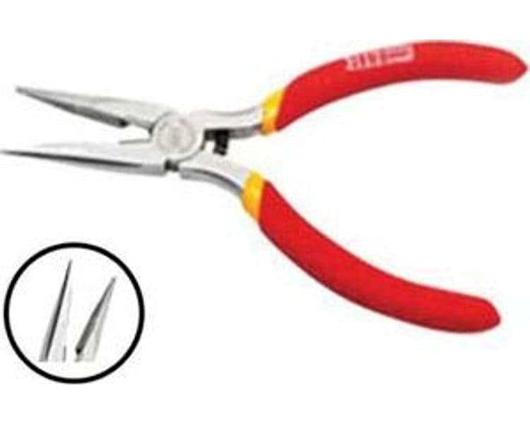 Pinza Mini Becchi Mezzi Tondi Diritti 125 mm Alte 3 Pezzi - 2