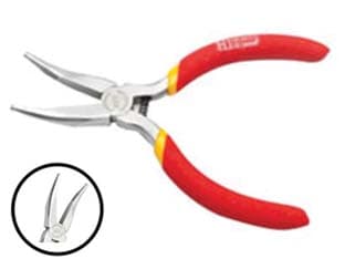 Pinza Mini Becchi Mezzi Tondi Piegati 110 mm Alte 3 Pezzi - 2