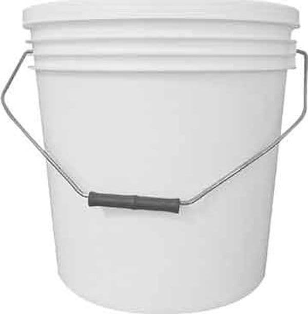 Secchio in Plastica con Coperchio 14 l Ø 30 x H. 29 cm - 2