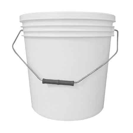 Secchio in Plastica con Coperchio 14 l Ø 30 x H. 29 cm - 2