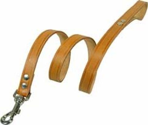 Guinzaglio per Cani Cuoio Extra Naturale Spessore 2 mm 110 CMX2 3 Pezzi - 2