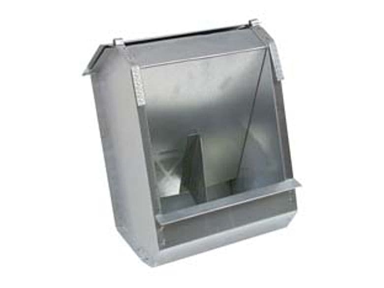 Mangiatoia con Coperchio per Conigli 19 CMX13X25H 6 Pezzi - 2