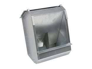 Mangiatoia con Coperchio per Conigli 19 CMX13X25H 6 Pezzi - 2