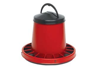 Mangiatoia con Griglia Antispreco Fissa per Avicoli Winni 3 kg 10 Pezzi - 2