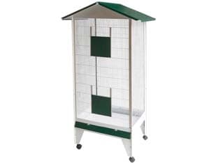 Voliera a Casetta per Uccelli 65 CMX50X160H - 2