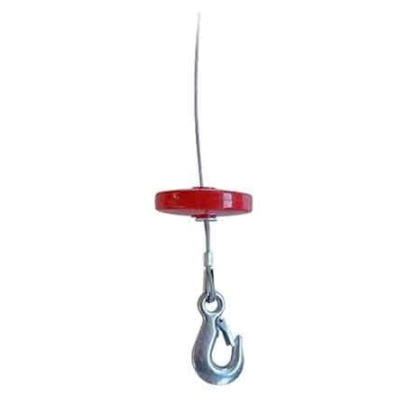 Cavo con Peso e Gancio di Ricambio per Tiratutto Mod 125 Ø 3 x 12 Leuropea - 2