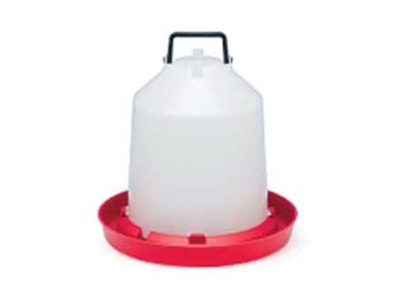 Abbeveratoio a Sifone in Plastica con Manico per Polli 5 l 10 Pezzi - 2