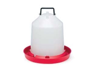 Abbeveratoio a Sifone in Plastica con Manico per Polli 10 l 10 Pezzi - 2