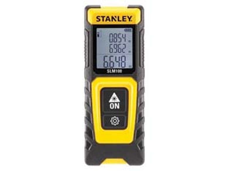 Misuratore Laser 30 m SLM100 Portata da 20 cm a 30 m Stanley