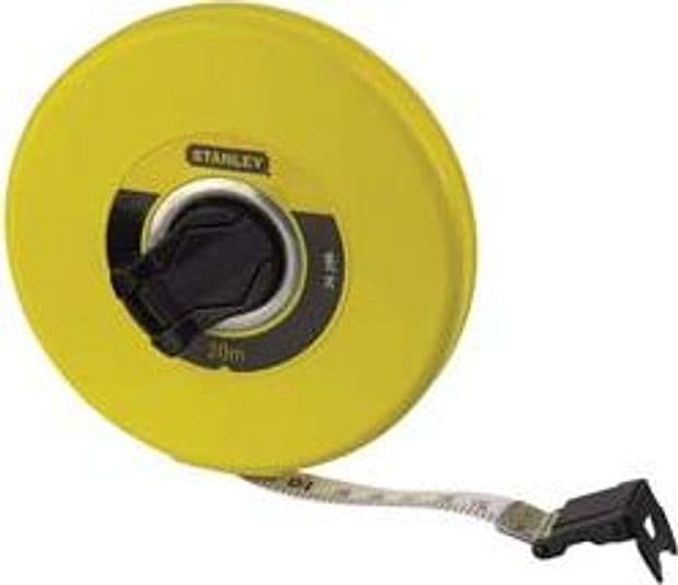 Rotella Metrica in Fiberglass 10 m Cassa in ABS (034295) Stanley - 2