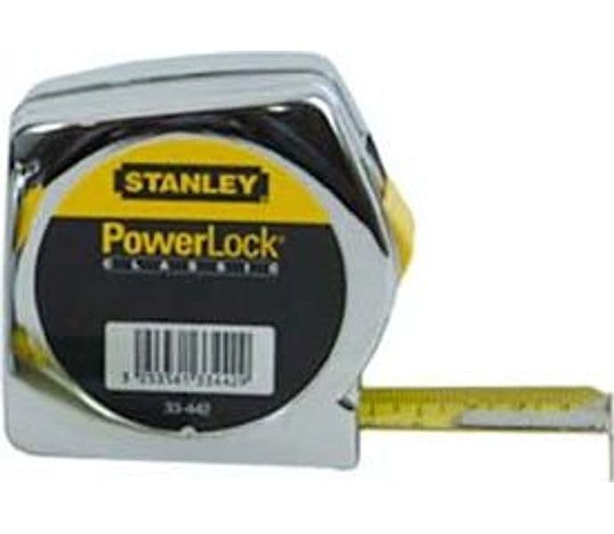 Flessometro Powerlock 5 m Nastro 25 Mmh. (133195) Stanley - 2