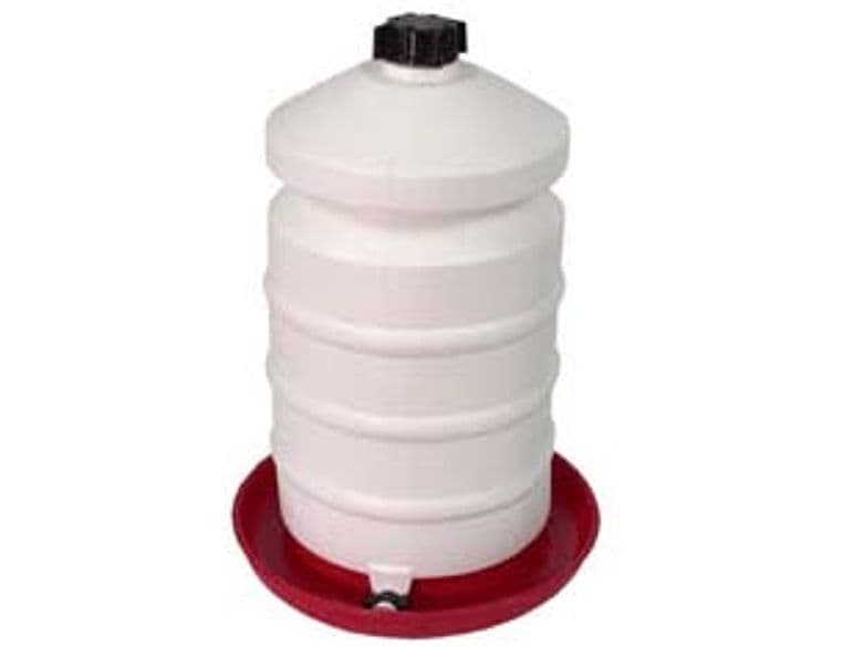 Abbeveratoio con Serbatoio in Plastica a Terra 20 l di Capienza Ø 36 mm - 2