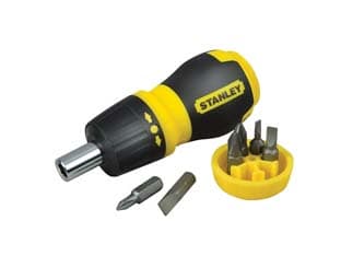 Giravite Nano a Cricchetto con 6 Inserti (066358) Stanley - 2