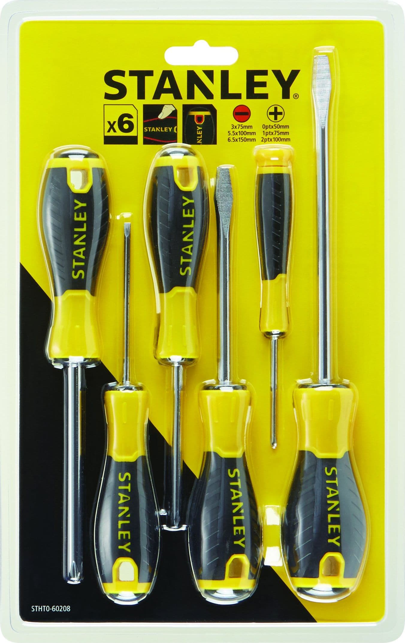 Giraviti Essential in Serie 6 Pezzi STHT060208 (STHT060208) Stanley