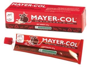Colla per Topi Mayercol 135 g in Tubetto Mayer 25 Pezzi - 2