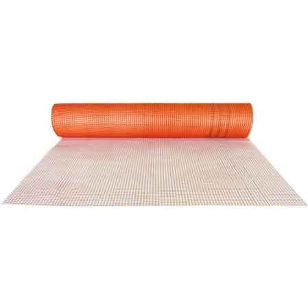 Rete Portaintonaco Arancio Rotolo 1 x 50 m 50 Mq - 2