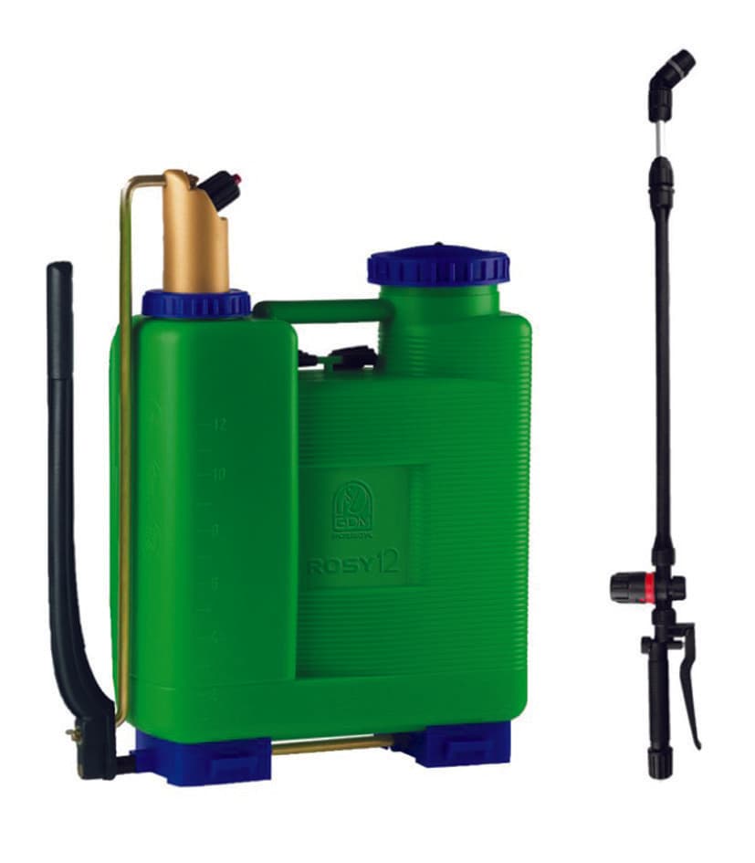 Pompa a Zaino Rosy 12 14,15 l con Regolatore Pompante Nyplen con Pompante - 2