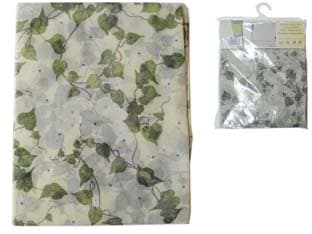 Tenda Zanzariera per Porta Edera Verde Fondo Beige 140 CMX250H - 2